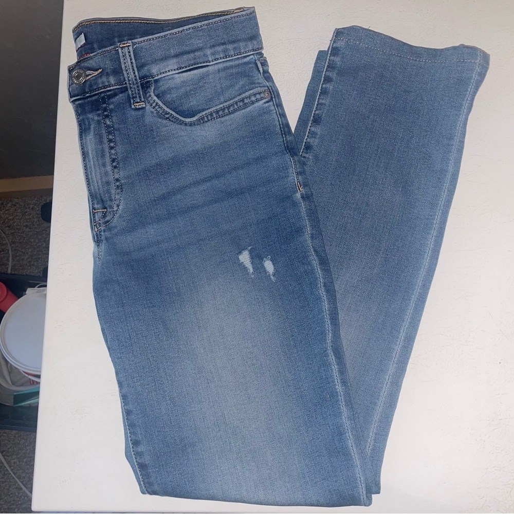 Tommy Hilfiger Light Blue Straight Leg Women's Jeans